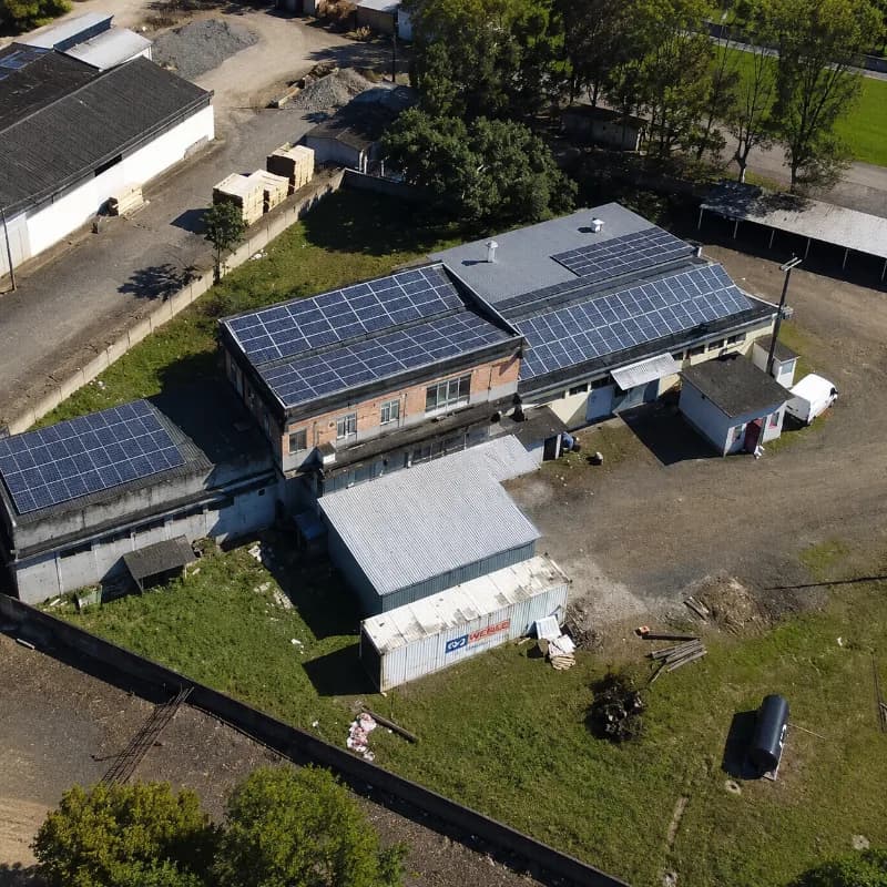 Fábrica da Werle Máquinas em Porto União, Santa Catarina